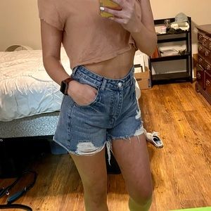 Shein Cut Off Shorts